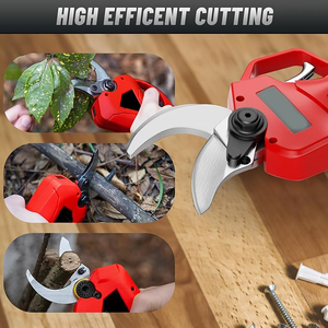 Forbici Elettriche Telescopiche Senza Fili <span class=keywords><strong>per</strong></span> Potatura, Lama in Acciaio Inox, Capacità di Taglio 0-30mm, <span class=keywords><strong>per</strong></span> Destrimani, <span class=keywords><strong>per</strong></span> Radici/Steli e Steli di Fiori - Product Image 4