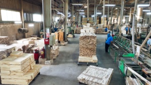 ชุดเฟอร์นิเจอร์ห้องนั่งเล่นไม้จริงทันสมัยโต๊ะกาแฟโซฟาตู้เก็บของทีวีประกอบง่ายสำหรับอพาร์ทเมนต์เวียดนาม - Product Image 6