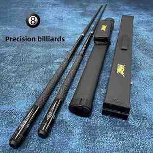 Carbon Fiber Professional Black Tech <b>Pool</b> Cue <b>Stick</b>,Tournament Grade 8 Ball 9 Ball Snooker Billiards Sport Full Kit Set - Product Image 3
