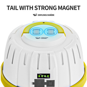 Smiling Shark Outdoor <b>LED</b> Emergency <b>Light</b> 3H White Camping <b>USB</b> Rechargeable - Product Image 3