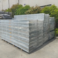 Échelle à câbles en acier électrogalvanisé résistant à la corrosion Hdmann pour le routage électrique intérieur des usines de transformation alimentaire