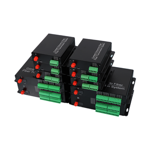 Contatto a secco su rotaia industriale convertitore a contatto secco a 16 canali Ethernet chiusura a contatto della migliore qualità su fibra