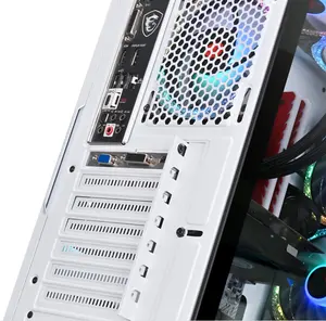 2024 thiết kế mới giữa tháp etax ATX Micro ATX ITX PC trường hợp RGB Fan màu trắng chơi game máy tính để bàn tủ cho bán buôn
