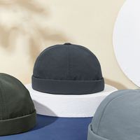 Gorro de Primavera y Verano Estilo Marinero Chino, Gorra Coreana de Hiphop de Secado Rápido, Gorro de Actor