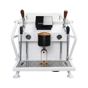 Cafetera Profesional Italiana Multifunción para Cafetería, con Doble Caldera de 1L+4L, para Cappuccino y Espresso, 110V 220V - Product Image 2