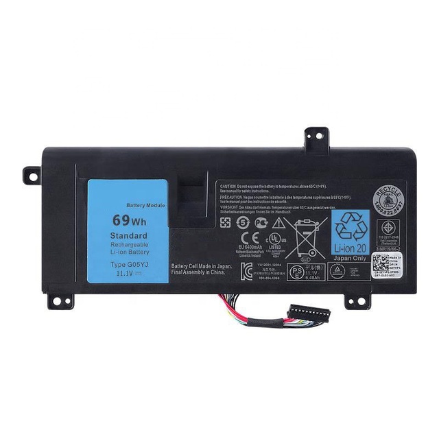OEM Wholesale G05YJ Y3PN0 8X70T Laptop Battery for Dell Alienware 14 Alienware M14X R4 R3 Rechargeable Notebook Battery