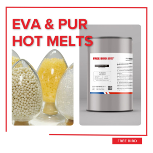 Colle adhésive <span class=keywords><strong>pour</strong></span> chants de meubles Free Bird, haute résistance, en EVA, colle thermofusible en fût d'acier de 20 kg - Product Image 4