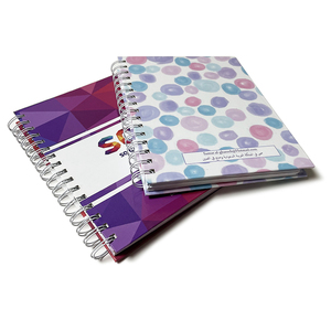 Carnet à spirales relié rigide A4 A5, agenda, planificateur quotidien, hebdomadaire, mensuel, cahiers <span class=keywords><strong>de</strong></span> sublimation, impression personnalisée - Product Image 2