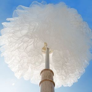 <span class=keywords><strong>Jupon</strong></span> court en <span class=keywords><strong>tulle</strong></span> blanc, jupe tutu bouffante à 3 couches, sous-jupe de danse pour femmes en gros - Product Image 5
