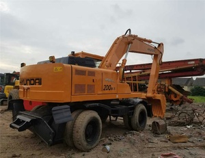 Excavadora de Ruedas Hyundai 200-5 Usada, Excavadora Hyundai 210-5 215-9 en Venta - Product Image 5