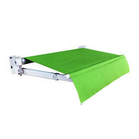 Conception professionnelle de pare-soleil rétractable pliable fixe pour fenêtre murale extérieure