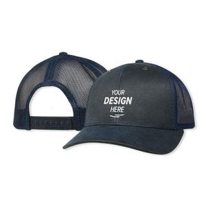 หมวกตาข่ายผ้ายีนส์พิมพ์ลายปัก3D 5แผงพร้อมโฟมพิมพ์ลายหมวกกีฬาแฟชั่น - Product Image 1