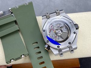 Nuevo reloj mecánico de alta calidad resistente al agua 42mm ZF fábrica 4308 movimiento 15720 esfera verde luminosa súper reloj de buceo - Product Image 5