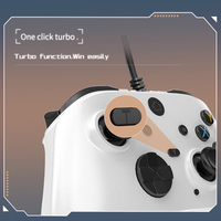 TGZ T-A102L Controlador de Juegos con Cable 6 en 1 de Alta Calidad para P3, Android, PC, 360, TV Box, Raspberry Pi