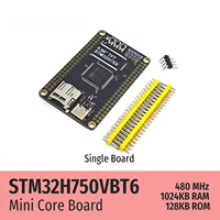 Carte de développement STM32H7 Core Board STM32H750VBT6 H7 Mini + écran TFT OLED de 0,96 pouce + module caméra OV7725