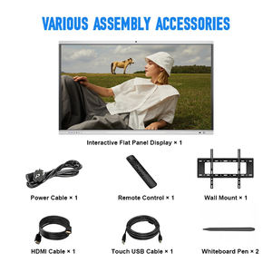 Televisor Inteligente Todo en Uno <span class=keywords><strong>de</strong></span> 65 Pulgadas, Pizarra Interactiva Electrónica Táctil, 4K, Android, Windows, Televisores Inteligentes para Oficina - Product Image 5