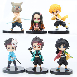 Figurines <span class=keywords><strong>Demon</strong></span> <span class=keywords><strong>Slayer</strong></span> en PVC pour machine à gashapon, jouets de récompense pour jeux - Product Image 3