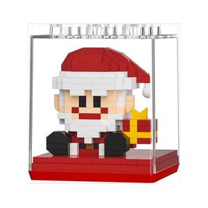 Christmas Gift Blocks <b>Model</b> Microparticle <b>Building</b> Blocks DIY Assembly Educational Toys for Kids MOC Plastic Set - Product Image 6