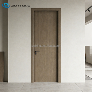 Puerta Corredera Interior de WPC Compuesto, Diseño Moderno y Ecológico Jiuyixing, Estilo Villa <span class=keywords><strong>Chilena</strong></span>, para Apartamentos y Dormitorios - Product Image 3