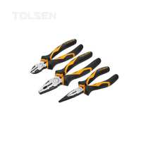 Ensemble de 3 pinces coupantes combinées industrielles TOLSEN 10410