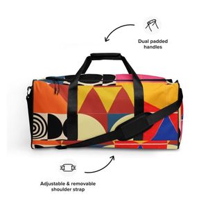 Bolsa de Viaje Grande y Resistente, Forro de Poliéster Impermeable, Bolsa Deportiva con Correa de Hombro Ajustable - Product Image 3