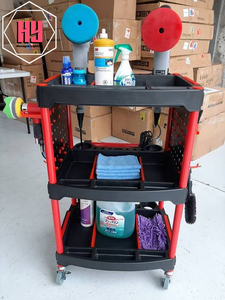 عربة تجارية صناعية بها خزانة أدوات صيانة ثقيلة بتخفيضات كبيرة عربة أدوات محمولة - Product Image 2