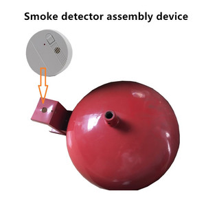 Extintor de Incendios Automático de 9L, de Acero Inoxidable, con Detector de Humo, Sistema de Extintores Colgantes - Product Image 1