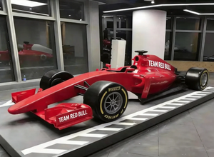 Escultura Personalizada de Coche de Carreras TOPDON F1 - Modelo con Marca <span class=keywords><strong>Vodafone</strong></span> y Pirelli para Exhibiciones y Colecciones de Deportes de Motor - Product Image 1