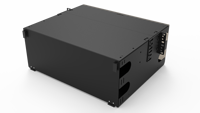 Panel Patch Kabel Serat Optik ODF FRM-4RU-12X-TS-HD 144/288 Port Drawer, Kotak Distribusi Serat Optik yang Dapat Digeser, Kotak Serat Optik LC/SC