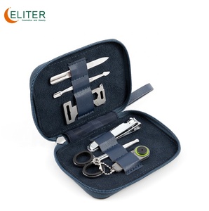 Eliter-Kit <span class=keywords><strong>de</strong></span> <span class=keywords><strong>manicura</strong></span> 6 en 1 para hombre, juego <span class=keywords><strong>de</strong></span> <span class=keywords><strong>manicura</strong></span> <span class=keywords><strong>y</strong></span> <span class=keywords><strong>pedicura</strong></span> portátil, gran oferta, venta al por mayor - Product Image 6