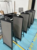 Panneau d'affichage LED extérieur P2.5, signalisation numérique portable, écran publicitaire pliable, support d'affichage de haute qualité, panneau d'affichage LED