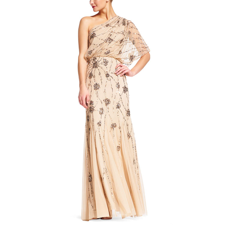 are one shoulder dresses in style 2025 VEKDONE 2025 Womens Summer One Shoulder Maxi Dress Sleeveless Ruffle Wedding Guest Flowy Split Thigh Prom Dress, Hawaiian Dresses For Women
