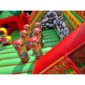 Castillo Inflable con Diseño del <span class=keywords><strong>Palacio</strong></span> Oriental <span class=keywords><strong>de</strong></span> la Ciudad Prohibida, con Dragón Chino, para Fiestas y Eventos - Product Image 3