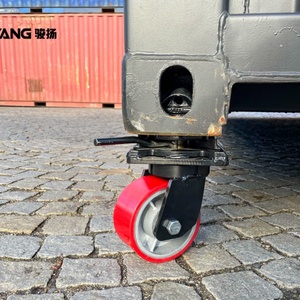 Roulettes pivotantes robustes en acier les plus vendues pour conteneurs ISO – Roues de déplacement pour conteneurs en PU – Pièces et accessoires pour conteneurs - Product Image 4