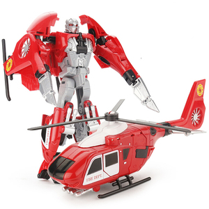 Cinq-en-un <span class=keywords><strong>camion</strong></span> robot <span class=keywords><strong>camion</strong></span> de <span class=keywords><strong>pompier</strong></span> en métal sauvetage robot robot de transformation - Product Image 3