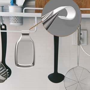 Spatola da cucina mestolo spazzola utensili da cucina fornelli 8 pollici grande in acciaio inossidabile supporto per carichi pesanti - Product Image 5