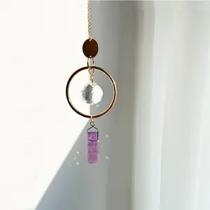 Groothandel Hoge Quartz K9 Crystal Suncatcher Crystal Sun Catcher Opknoping Suncatche Voor Decoratie