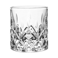 Verre à whisky personnalisé de qualité supérieure, 260 ml, en cristal taillé en diamant, sans plomb, écologique, à base lourde, pour whisky à l'ancienne, scotch, bourbon