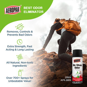 Aeropak 200ml Aerosol Ayakkabı Kokusu Önleyici ve Parfümlü 2'si 1 Arada Sprey, Kötü Kokulu Spor Ayakkabılar ve Ayak Kokusu İçin, 3 Yıl Raf Ömrü - Product Image 3