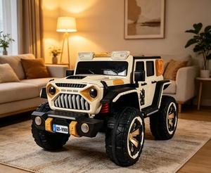 Juguete Infantil en Oferta, Auto Grande <span class=keywords><strong>de</strong></span> 12V para Niños <span class=keywords><strong>de</strong></span> 2 Plazas, Control Remoto Eléctrico, Música y Luces LED, Auto <span class=keywords><strong>de</strong></span> Paseo para Niños <span class=keywords><strong>de</strong></span> 2 a 6 Años - Product Image 4