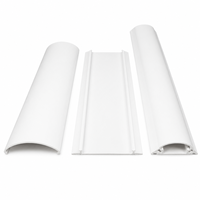Goulotte de câblage en PVC pour protection des fils, vente en gros d'usine, canal de câblage en plastique solide