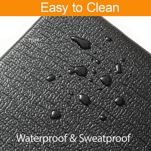 Tapis de protection FLOORCARE pour vélo, elliptique et tapis roulant, 6 mm d'épaisseur, avec support en mousse PVC, design industriel, couleur personnalisable, 36x72 pouces - Product Image 3