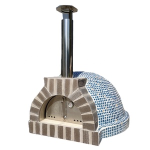 Four à <span class=keywords><strong>pizza</strong></span> professionnel Base de convoyeur automatique Four à <span class=keywords><strong>pizza</strong></span> au feu de bois avec pierre - Product Image 6