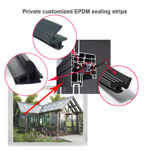 <span class=keywords><strong>Joint</strong></span> d'étanchéité en caoutchouc EPDM extrudé pour fenêtre en <span class=keywords><strong>aluminium</strong></span> <span class=keywords><strong>Joint</strong></span> d'étanchéité pour vitrage double vitrage en caoutchouc EPDM personnalisé - Product Image 6
