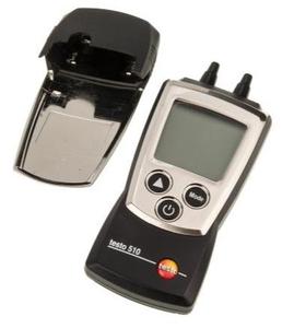 Manomètre différentiel numérique Testo 510 avec compensation de température pour la mesure du débit d'air et de la pression statique dans les conduits HVAC - Product Image 5