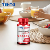 Complément alimentaire pour adultes, capsules de vitamines et de minéraux complexes