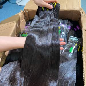 Penjualan paling laris XBL 100% pemanjangan rambut Vietnam mentah Virgin mewah kualitas tinggi <span class=keywords><strong>vendor</strong></span> rambut gelombang alami gaya lurus Vietnam - Product Image 1