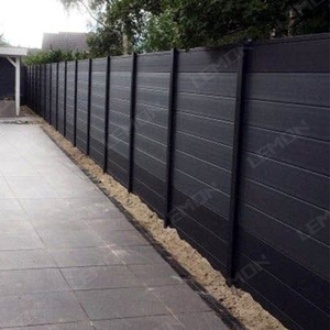 Valla <span class=keywords><strong>de</strong></span> Wpc moderna <span class=keywords><strong>de</strong></span> plástico <span class=keywords><strong>de</strong></span> madera compuesta impermeable <span class=keywords><strong>para</strong></span> Balcón <span class=keywords><strong>de</strong></span> jardín - Product Image 5