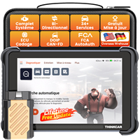 Outil de diagnostic automobile THINKSCAN 689BT pour diagnostic complet du système, codage ECU, réinitialisation du voyant moteur et du voyant huile