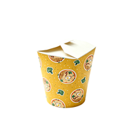 Boîte à emporter jetable en papier kraft biodégradable, écologique, résistante à la graisse, de qualité alimentaire, personnalisée, durable et brillante
